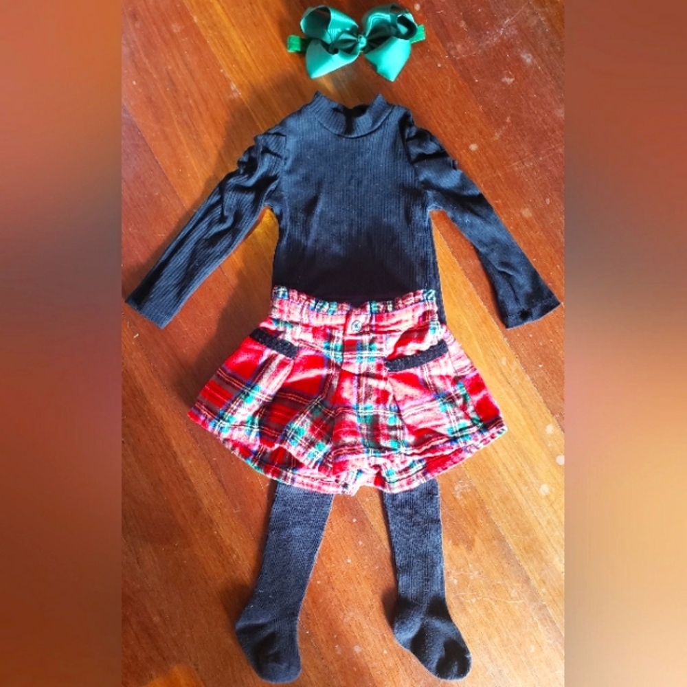 Baby Girl Christmas Outfit
